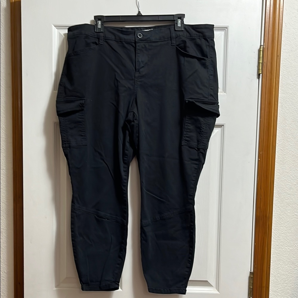 Torrid Black Straight Leg Pants Casual Style